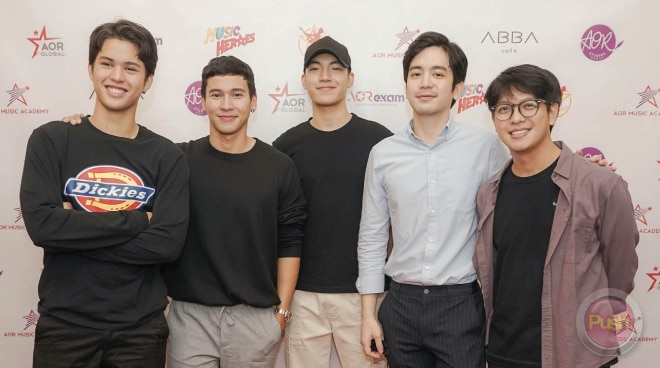 Enchong Dee and Joshua Garcia reopen Academy of Rock Philippines