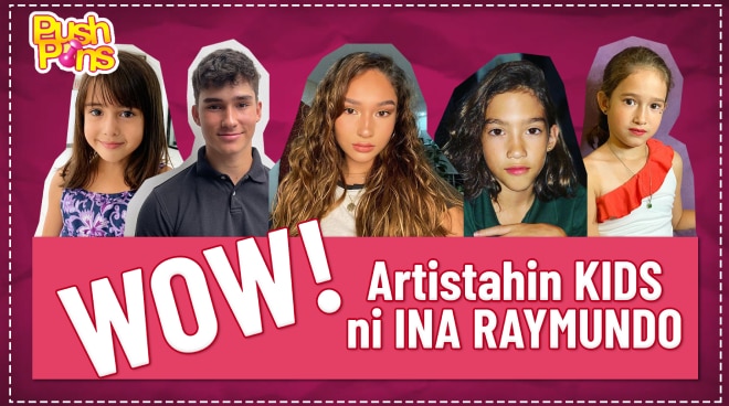 WOW! Artistahin KIDS ni INA RAYMUNDO | Push Pins