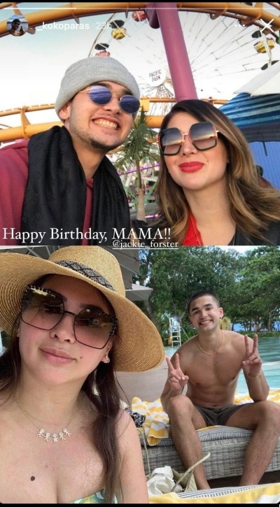 Kobe Paras on renewed relationship with mom Jackie Forster: 'I've never  felt so complete in my life