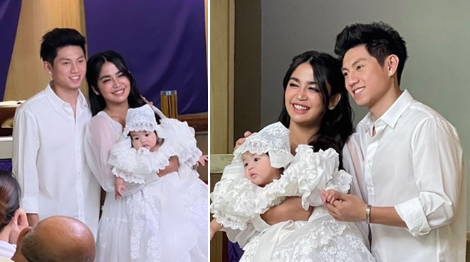 Riva Quenery’s daughter baptized | PUSH.COM.PH