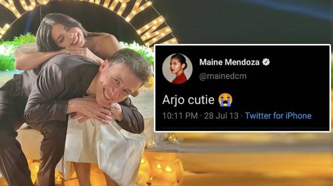 ‘Arjo cutie’: Maine Mendoza’s old tweet resurfaces after engagement