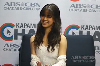 Kisses' message to her 7 year old self