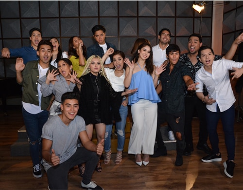Behind-the-scenes: Star Magic 25th anniversary music video recording