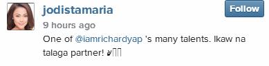 One of the many talents of Richard Yap