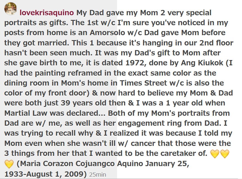 The Portrait of the First Filipina President