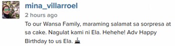 Happy Birthday Carmina & Ella from Wansapanataym Family