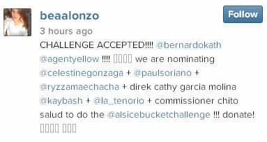 Bea & Zanjoe face the Ice Bucket Challenge together
