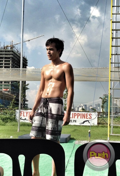 Chris Gutierrez is now a flying trapeze instructor | PUSH.COM.PH