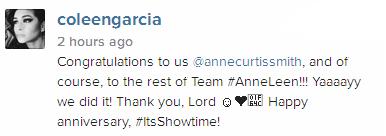 Coleen after their Magpasikat prod: "Yaaaayy we did it!"