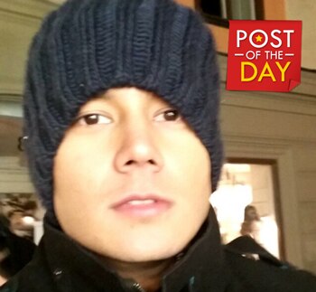 Daniel Matsunaga, ginaw na ginaw sa Sweden!