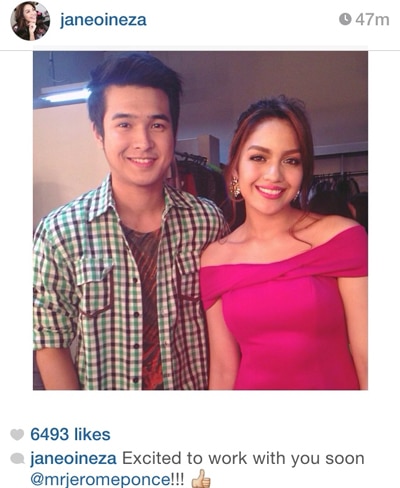 Jane is excited to work w/ Jerome Ponce
