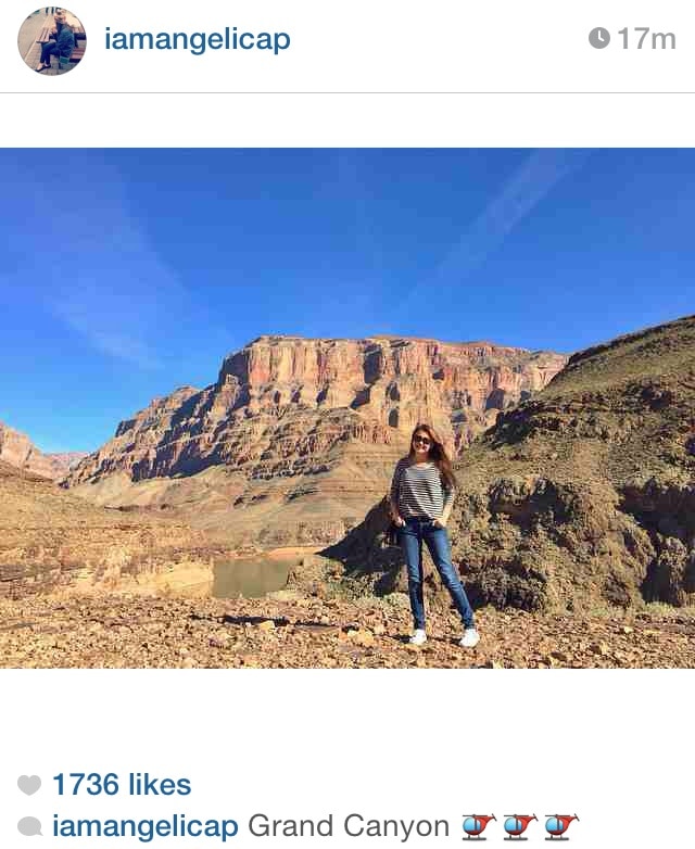 Angelica at the Grand Canyon