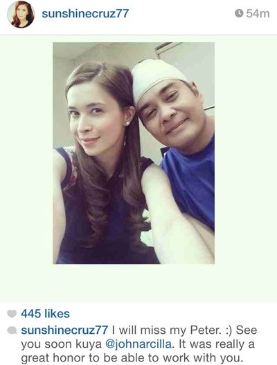 Mommy Lorraine will miss daddy Peter #PureLove