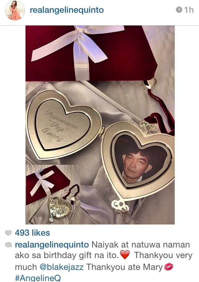 Ang birthday gift na nagpaiyak kay Angeline