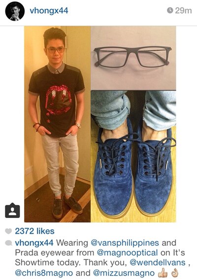 Vhong's #OOTD sa It's Showtime