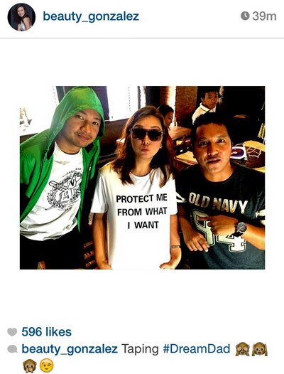 Beauty sa Dream Dad taping