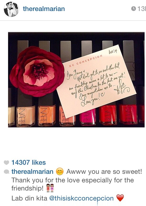 KC's fab gift para kay Marian