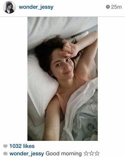 Jessy's fresh morning selfie