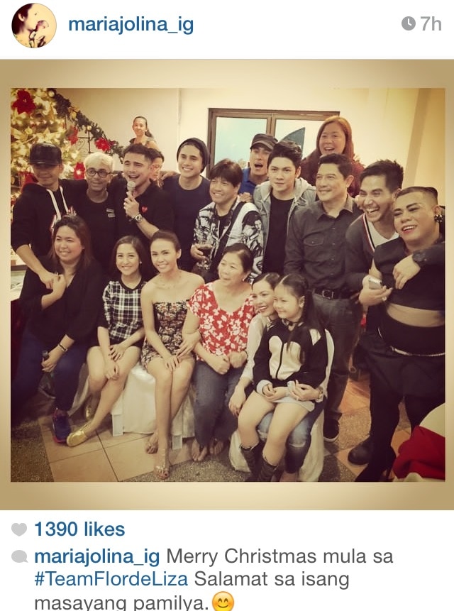 Merry Christmas from Flordeliza family