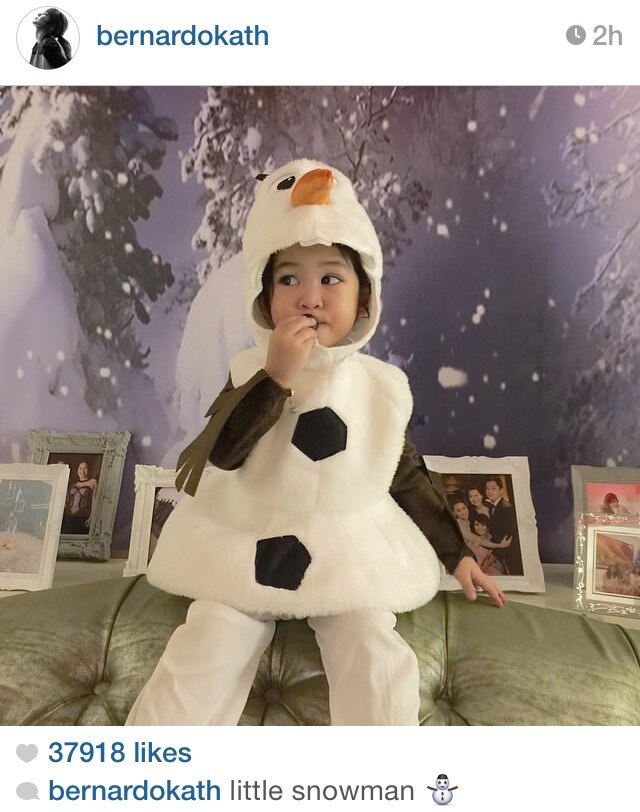 Kathryn's snowman