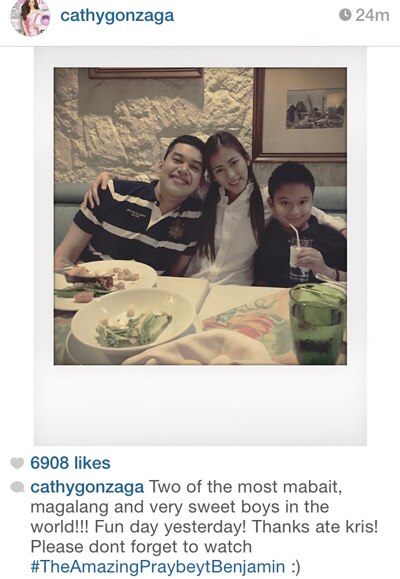 Alex with Josh and Bimby