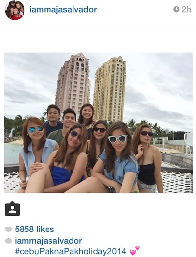 Maja is shaking it off sa Cebu