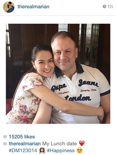 Ang lunch date ni Marian