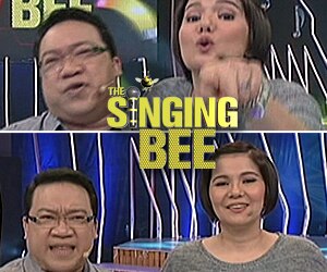 KD and Amy bid farewell to Singing Bee viewers, sing Together Forever with the staff and crew