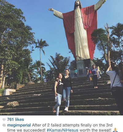 Meg Imperial, nakarating sa Kamay ni Hesus