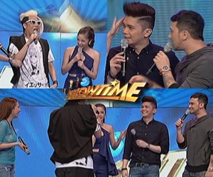 Vhong and Billy extra gwapo para kay Vice