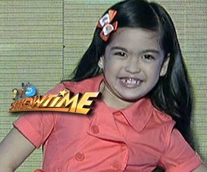Mini Me ni Shaina Magdayao dinaan sa acting ang talent sa Its Showtime