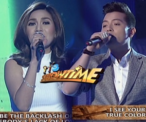 Kyla and Jason Dy nagmash-up ng Courage at True Colors
