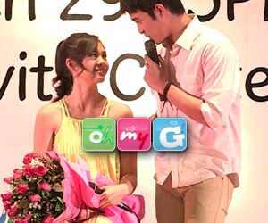 Jerome Ponce serenades Janella Salvador on her birthday