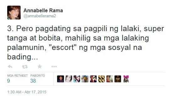 Annabelle Rama on Twitter : Proves She Types Her Own Tweets, Poses