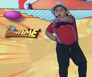 Mini Me ni Clarence Delgado itinodo ang paghataw sa It’s Showtime