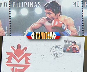 Pacquiao stamps, inilabas ng Philpost bilang pagkilala sa People's Champ