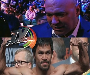 UFC President Dana White, suportado si Pacman kahit naniniwalang si Mayweather ang mananalo