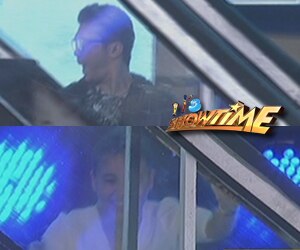 Vhong at Anne, nagulat sa hinarang ni Jhong sa daanan nila