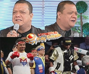Mitoy sings Queen's hit "We are the Champions"