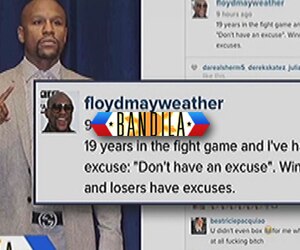 Instagram post ni Mayweather, pinaniniwalaang pasaring umano kay Pacquiao