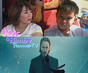 Kris & Bimby, idol si Keanu Reeves