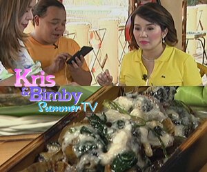 Kris' favorite 'Ginataang Kuhol'