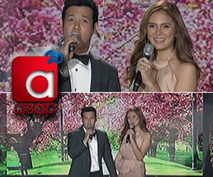John and Isabel's wedding send -off party on ASAP20