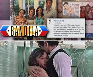 Vickie, Hayden at Katrina, nagkaayos na