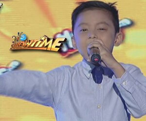 Mini Me ni Daniel Padilla itinodo ang kanyang performance para sa Wildcard Round