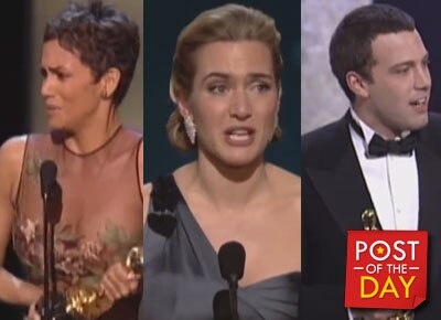 Behind every award-winning actor is a loving and supportive mom