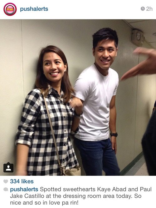 Kaye visits Paul Jake sa set ng #KDOND