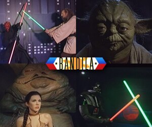 Mga Iconic na eksena sa "Star Wars," ginawang wax figures sa London
