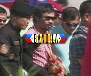 Pacman, binigyan ng Hero's welcome sa pagbabalik sa Gensa at Sarangani