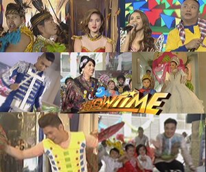 Makulay, masaya at mala-fiesta na opening prod ng It's Showtime